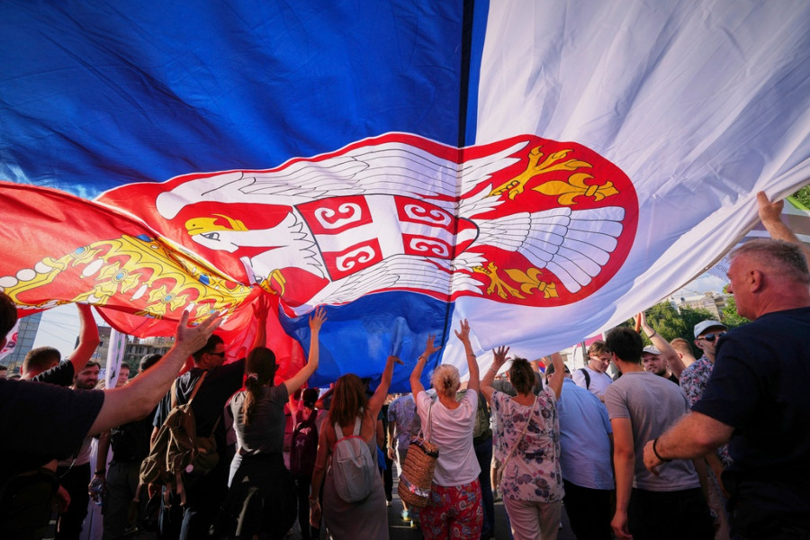 Serbia Protest