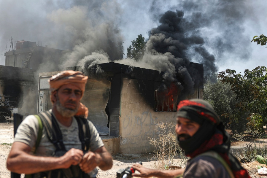 APTOPIX Syria Clashes