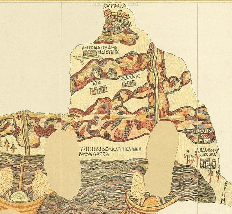 Θαραίς - Χάρτης