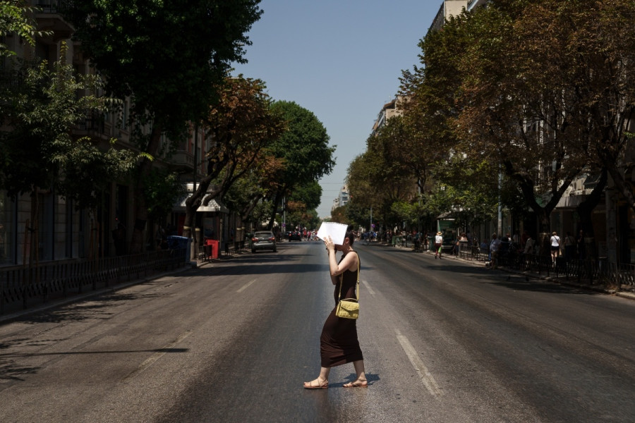 Καύσωνας στη Θεσσαλονίκη - Ιούλιος 2025