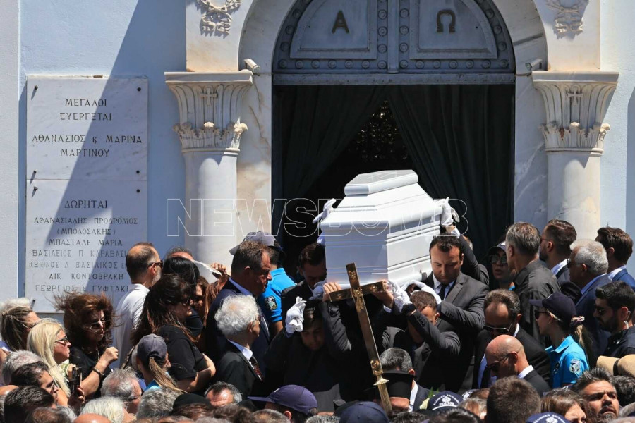 Κηδεία Λένας Σαμαρά 