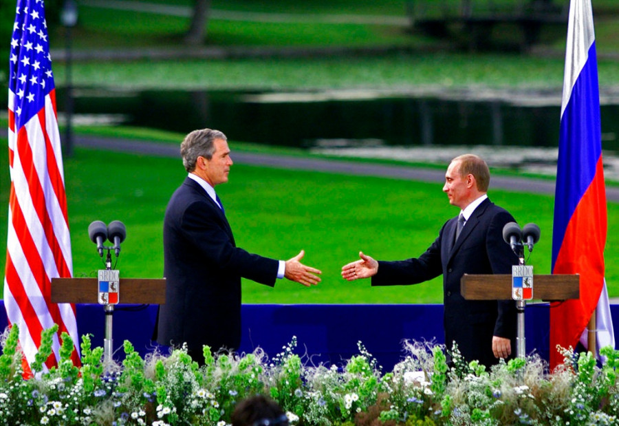 George W. Bush,Vladmir Putin