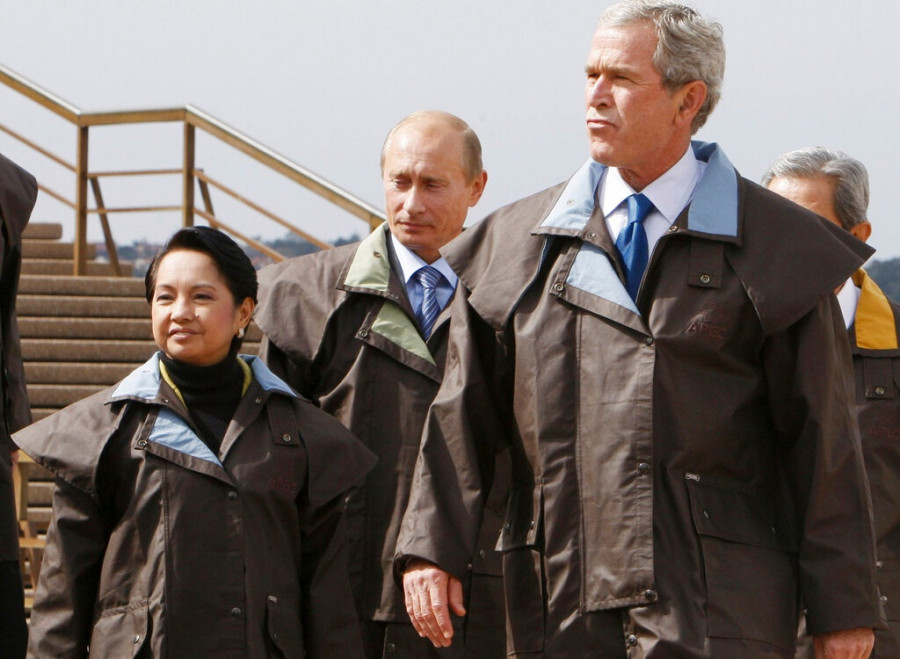 George W. Bush, Gloria Macapagal Arroyo, Vladimir Putin