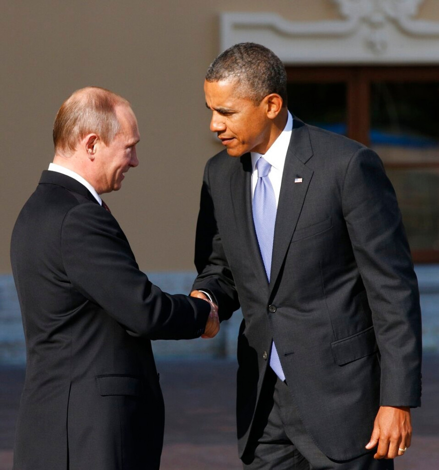 Vladimir Putin, Barack Obama