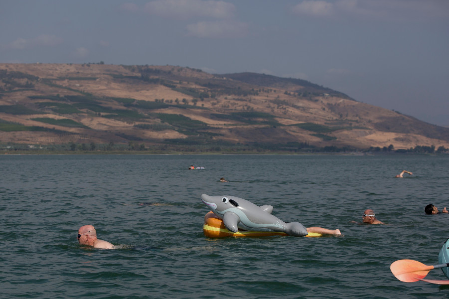 Israel Sea Of Galilee Swim