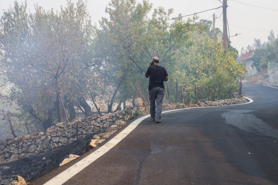 Φωτιά στη Χίο: Τρίτη μέρα.