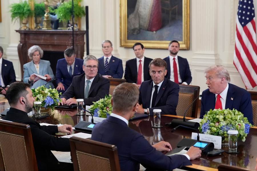 Donald Trump - Volodymyr Zelenskyy - Ευρωπαίοι ηγέτες