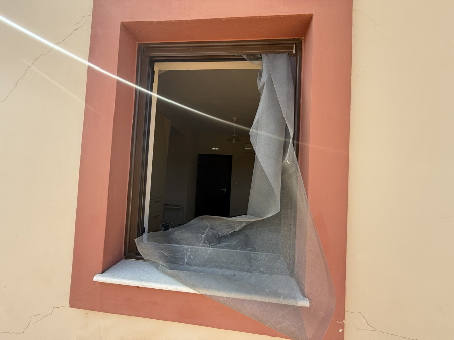 Ζημιές στον ξενώνα της Ιεράς Μητρόπολης Κυδωνίας και Αποκορώνου.