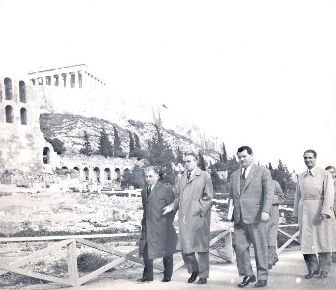 Κωνσταντίνος Καραμανλής; Ακρόπολη; έργα; Konstantinos Karamanlis
