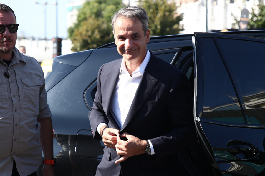 [380143] ΕΠΙΣΚΕΨΗ ΤΟΥ ΠΡΩΘΥΠΟΥΡΓΟΥ ΚΥΡΙΑΚΟΥ ΜΗΤΣΟΤΑΚΗ ΣΤΗ 89η ΔΕΘ (ΝΑΣΟΣ ΣΙΜΟΠΟΥΛΟΣ / EUROKINISSI)