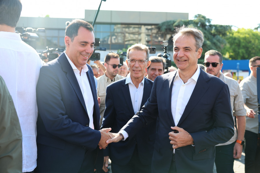 [380143] ΕΠΙΣΚΕΨΗ ΤΟΥ ΠΡΩΘΥΠΟΥΡΓΟΥ ΚΥΡΙΑΚΟΥ ΜΗΤΣΟΤΑΚΗ ΣΤΗ 89η ΔΕΘ (ΡΑΦΑΗΛ ΓΕΩΡΓΙΑΔΗΣ / EUROKINISSI)