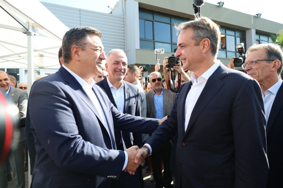 [380143] ΕΠΙΣΚΕΨΗ ΤΟΥ ΠΡΩΘΥΠΟΥΡΓΟΥ ΚΥΡΙΑΚΟΥ ΜΗΤΣΟΤΑΚΗ ΣΤΗ 89η ΔΕΘ (ΡΑΦΑΗΛ ΓΕΩΡΓΙΑΔΗΣ / EUROKINISSI)