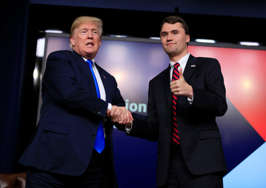 Donald Trump,Charlie Kirk