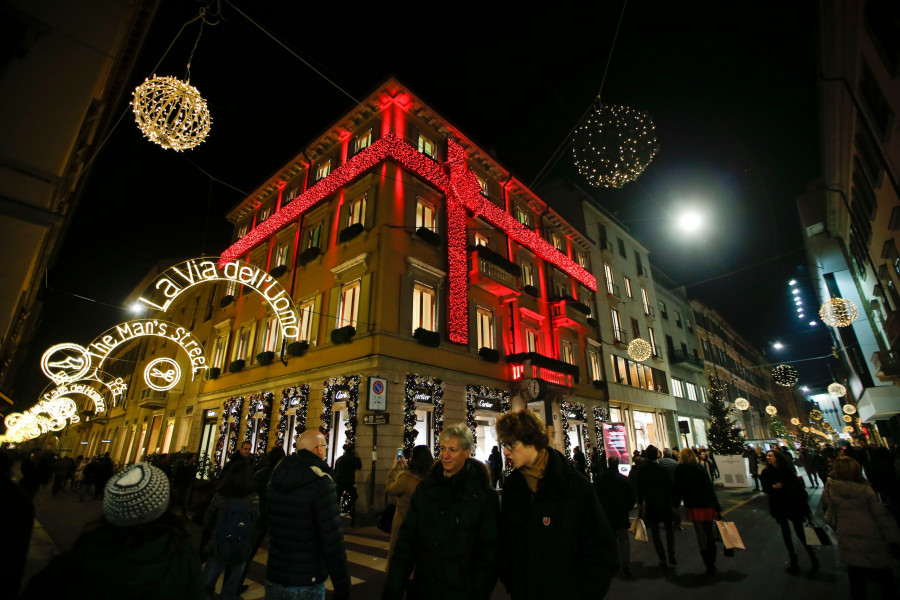 Italy Christmas Shopping