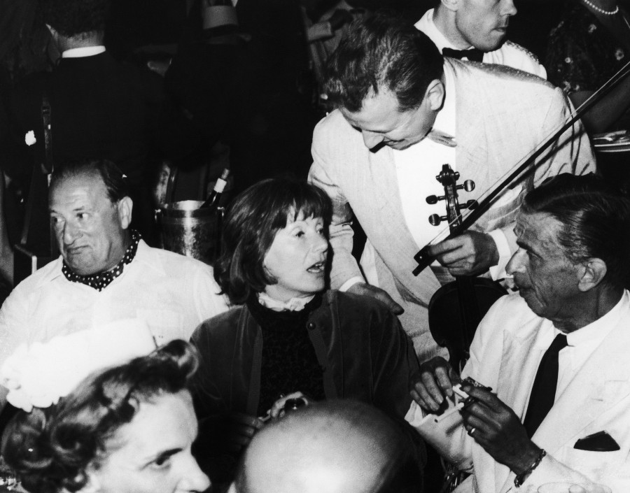 Monaco Greta Garbo, Louis Frosio and Georg Schlee