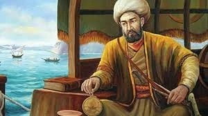 Ναυτικός με ιστορικό φόντο.