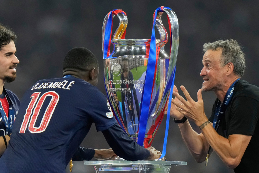 Λουίς Ενρίκε-Οσμάν Ντεμπελέ-Champions League 