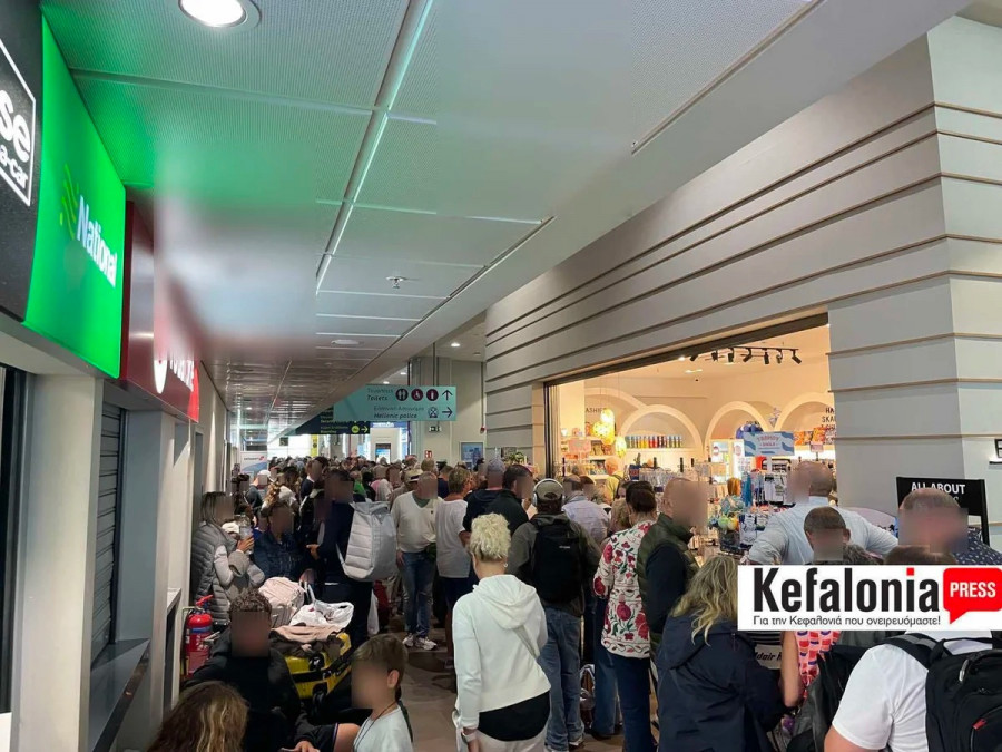 αεροδρόμιο Κεφαλονιά κακοκαιρία