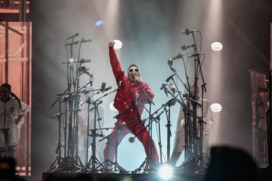 [380812] ΣΥΝΑΥΛΙΑ ΤΟΥ ROBBIE WILLIAMS ΣΤΗΝ ΑΘΗΝΑ (ΜΙΧΑΛΗΣ ΠΑΠΑΝΙΚΟΛΑΟΥ/EUROKINISSI)