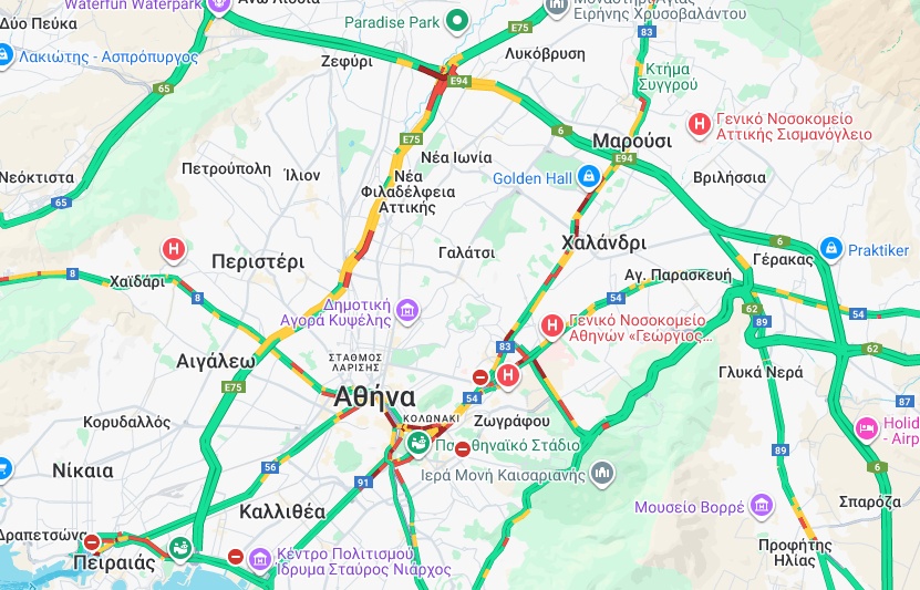 κίνηση-στους-δρόμους