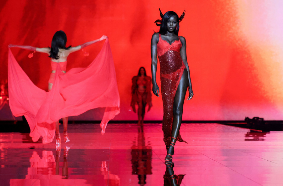 Victoria's Secret hosts its annual runway show in New York