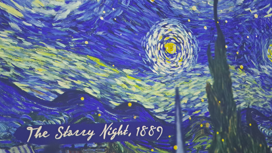 Έναστρη Νύχτα - Έκθεση