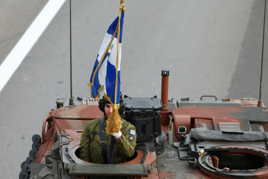 ΔΟΚΙΜΑΣΤΙΚΗ ΠΑΡΕΛΑΣΗ ΓΙΑ ΤΗΝ ΕΘΝΙΚΗ ΕΠΕΤΕΙΟ ΤΗΣ 28ης ΟΚΤΩΒΡΙΟΥ ΣΤΗΝ ΘΕΣΣΑΛΟΝΙΚΗ (ΡΑΦΑΗΛ ΓΕΩΡΓΙΑΔΗΣ/EUROKINISSI)