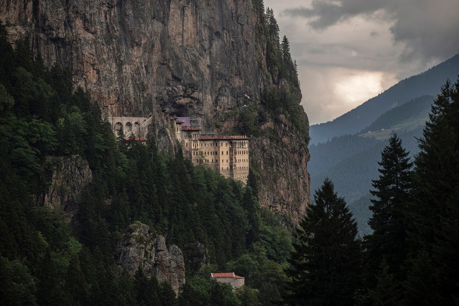 Assumption of Mary service at the Sumela Monastery after five years