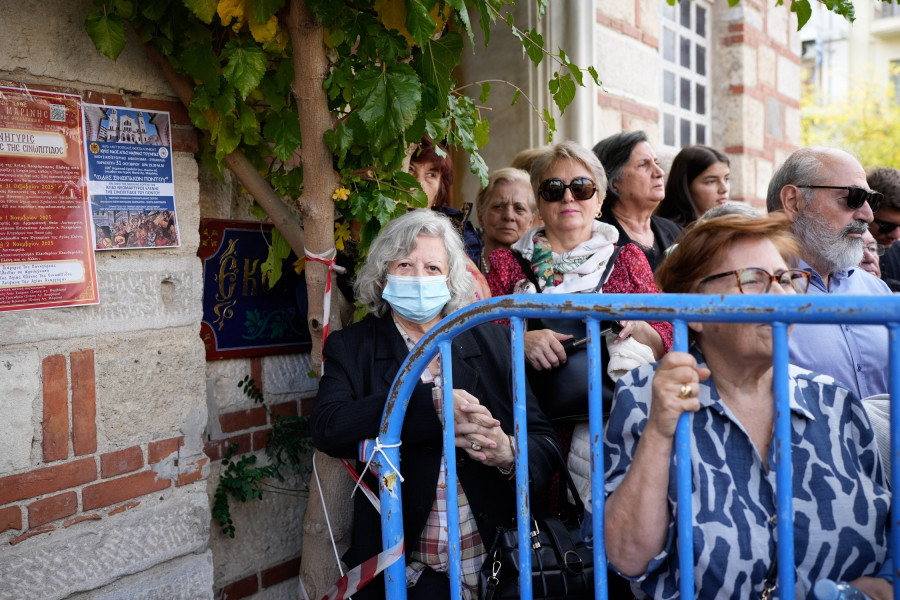 εορτασμός; Άγιος Δημήτριος; εκκλησία; θρησκεία; Saint Demetrius; celebration; doxology; δοξολογία; religion; church; πολιούχος;