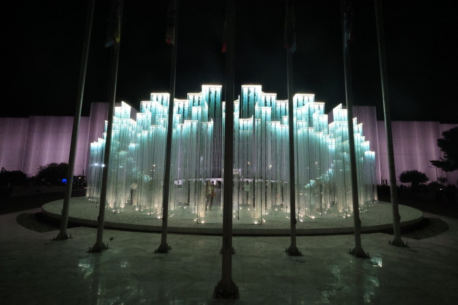 ΤΕΛΕΤΗ ΑΠΟΚΑΛΥΠΤΗΡΙΩΝ ΤΗΣ ΝΕΑΣ ΒΙΟΚΛΙΜΑΤΙΚΗΣ ΟΨΗΣ ΤΟΥ ΥΠΟΥΡΓΕΙΟΥ ΑΜΥΝΑΣ (ΓΙΩΡΓΟΣ ΚΟΝΤΑΡΙΝΗΣ/EUROKINISSI)