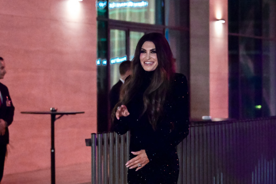 [381641] ΔΕΞΙΩΣΗ ΑΠΟ ΤΗΝ ΝΕΑ ΠΡΕΣΒΗ ΤΩΝ ΗΠΑ ΣΤΗ ΕΛΛΑΔΑ ΚΙΜΠΕΡΛΙ ΓΚΙΛΦΟΪΛ ΣΕ ΚΕΝΤΡΙΚΟ ΞΕΝΟΔΟΧΕΙΟ ΤΗΣ ΑΘΗΝΑΣ (ΤΑΤΙΑΝΑ ΜΠΟΛΑΡΗ / EUROKINISSI)