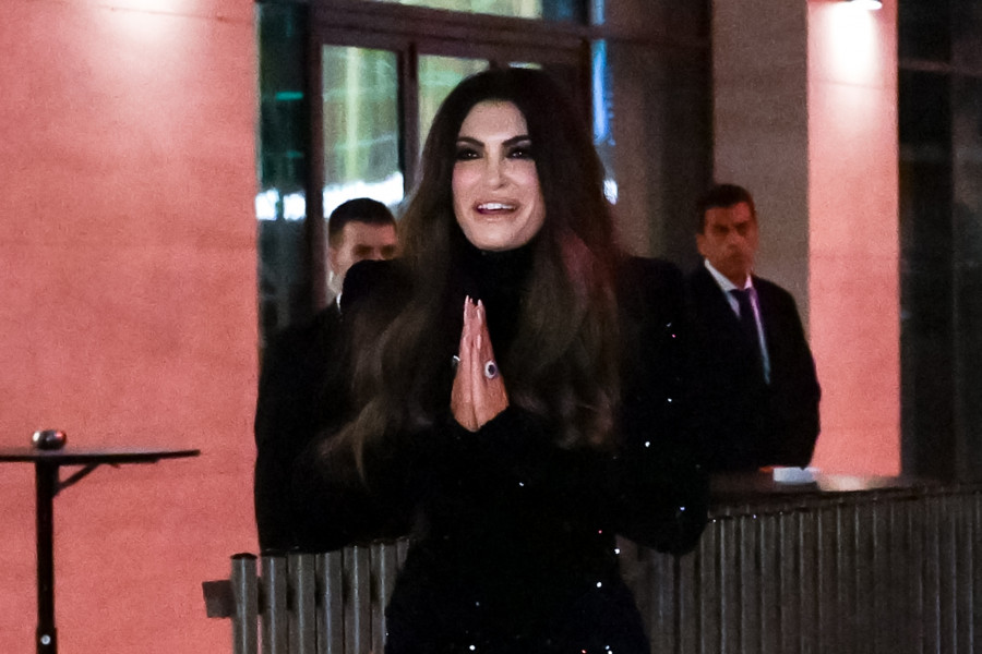 [381641] ΔΕΞΙΩΣΗ ΑΠΟ ΤΗΝ ΝΕΑ ΠΡΕΣΒΗ ΤΩΝ ΗΠΑ ΣΤΗ ΕΛΛΑΔΑ ΚΙΜΠΕΡΛΙ ΓΚΙΛΦΟΪΛ ΣΕ ΚΕΝΤΡΙΚΟ ΞΕΝΟΔΟΧΕΙΟ ΤΗΣ ΑΘΗΝΑΣ (ΤΑΤΙΑΝΑ ΜΠΟΛΑΡΗ / EUROKINISSI)