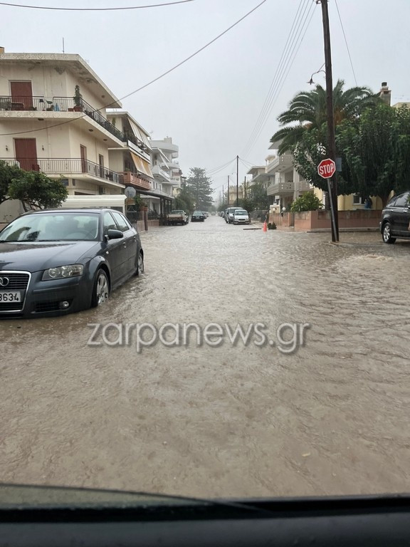 βροχή χανιά