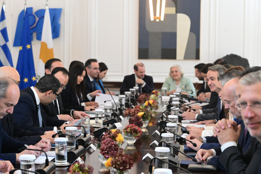 [381963] 3η ΔΙΑΚΥΒΕΡΝΗΤΙΚΗ ΣΥΝΟΔΟΣ ΚΥΠΡΟΥ - ΕΛΛΑΔΑΣ (ΤΑΤΙΑΝΑ ΜΠΟΛΑΡΗ/EUROKINISSI)