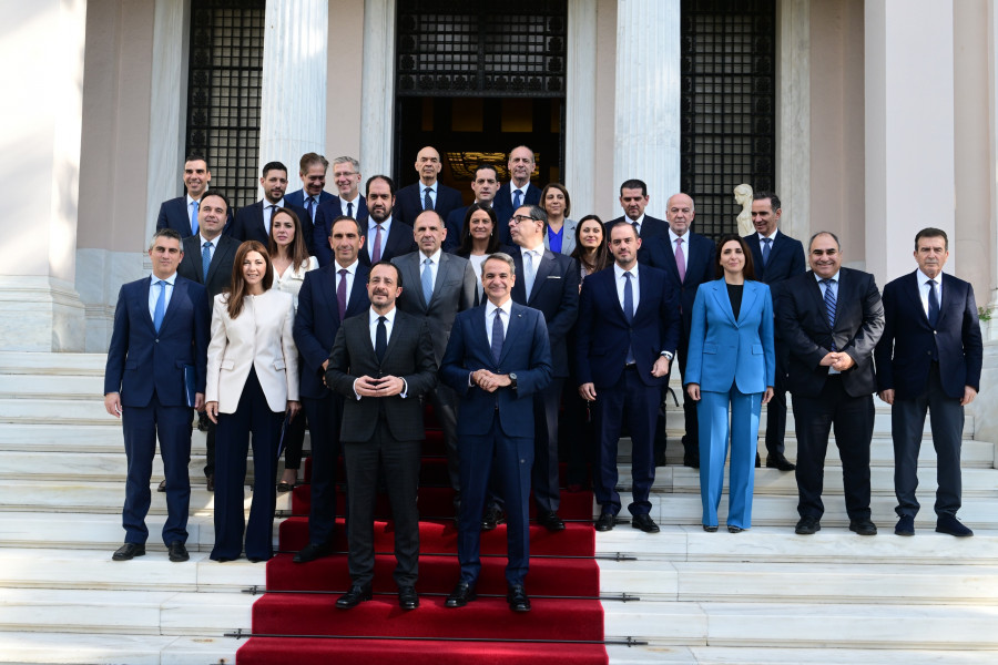 [381963] 3η ΔΙΑΚΥΒΕΡΝΗΤΙΚΗ ΣΥΝΟΔΟΣ ΚΥΠΡΟΥ - ΕΛΛΑΔΑΣ (ΤΑΤΙΑΝΑ ΜΠΟΛΑΡΗ/EUROKINISSI)