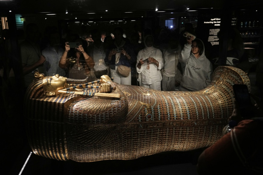 APTOPIX Egypt Antiquities