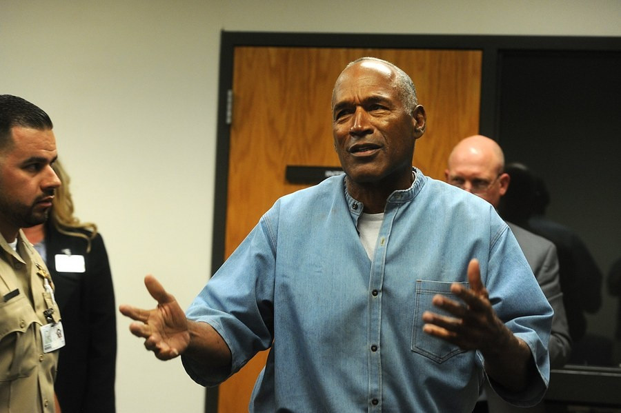 O.J. Simpson released on Parole