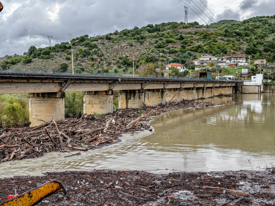 ΥΠΕΡΧΕΙΛΙΣΗ ΤΟΥ ΠΟΤΑΜΟΥ ΚΑΛΑΜΑ ΣΤΗΝ ΘΕΣΠΡΩΤΙΑ (APOHXOS.GR/EUROKINISSI)