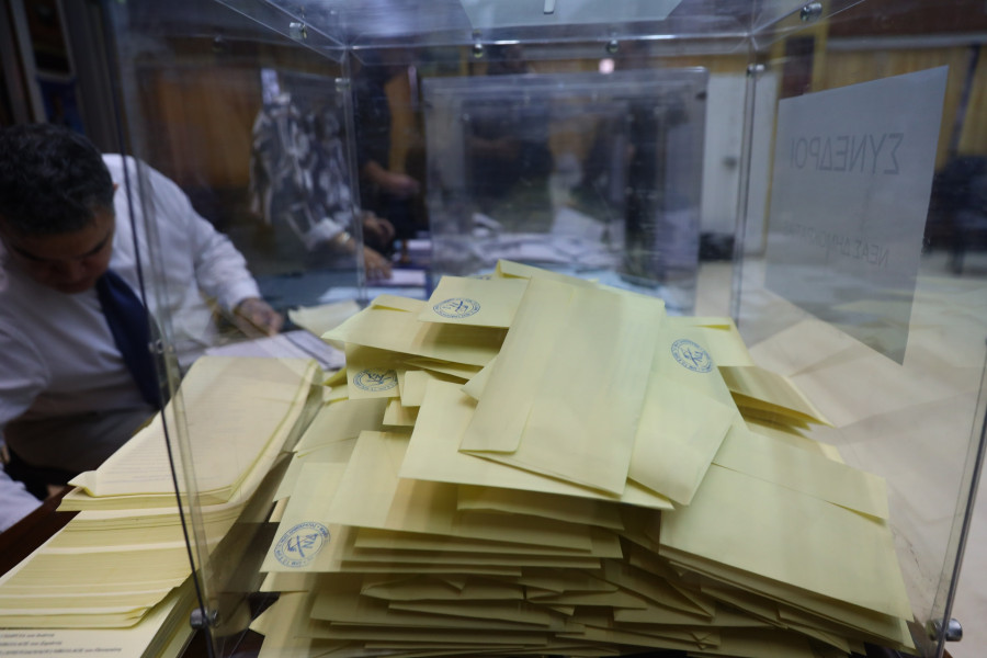 [382315] ΕΣΩΚΟΜΜΑΤΙΚΕΣ ΕΚΛΟΓΕΣ ΣΤΗ ΝΕΑ ΔΗΜΟΚΡΑΤΙΑ (ΓΙΑΝΝΗΣ ΠΑΝΑΓΟΠΟΥΛΟΣ/EUROKINISSI)