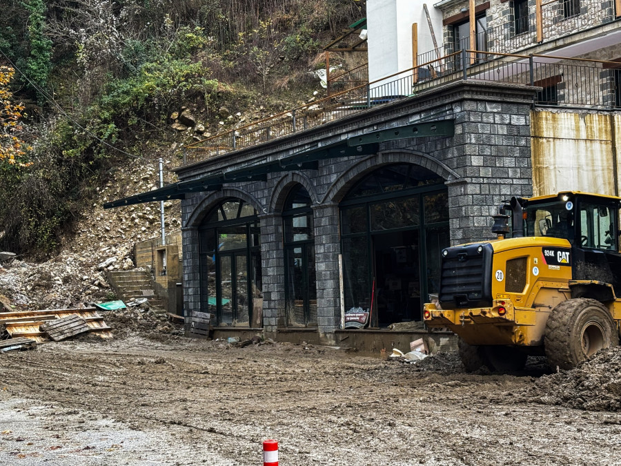 Καταστροφές από την κακοκαιρία στα Τζουμέρκα.