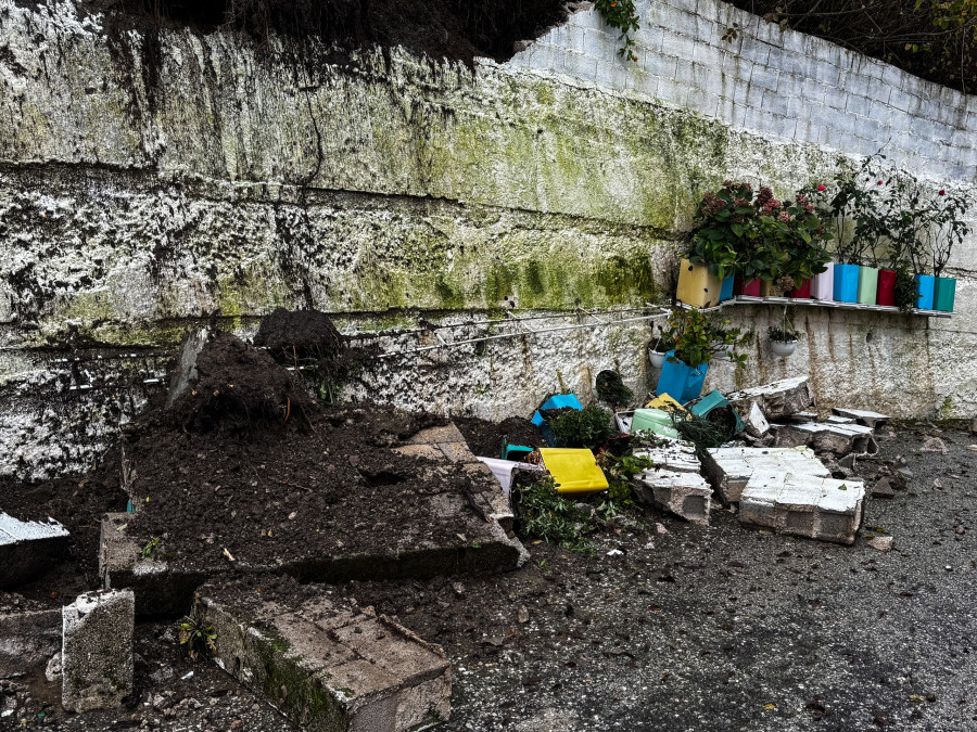 Καταστροφές από την κακοκαιρία στα Τζουμέρκα.