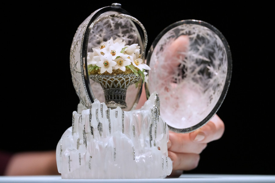 Winter Egg του Faberge