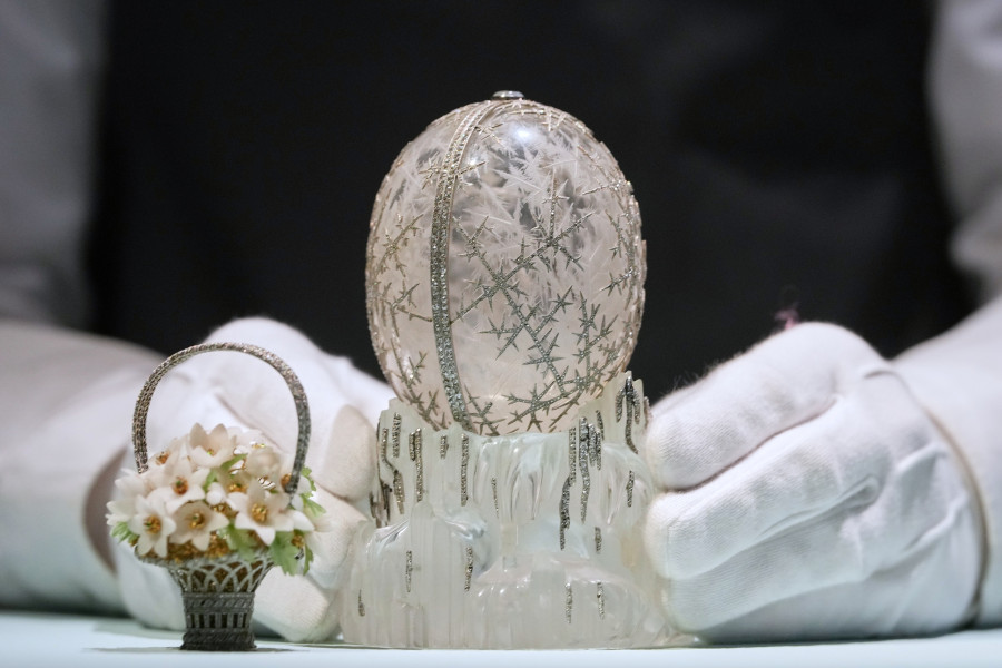 Winter Egg του Faberge