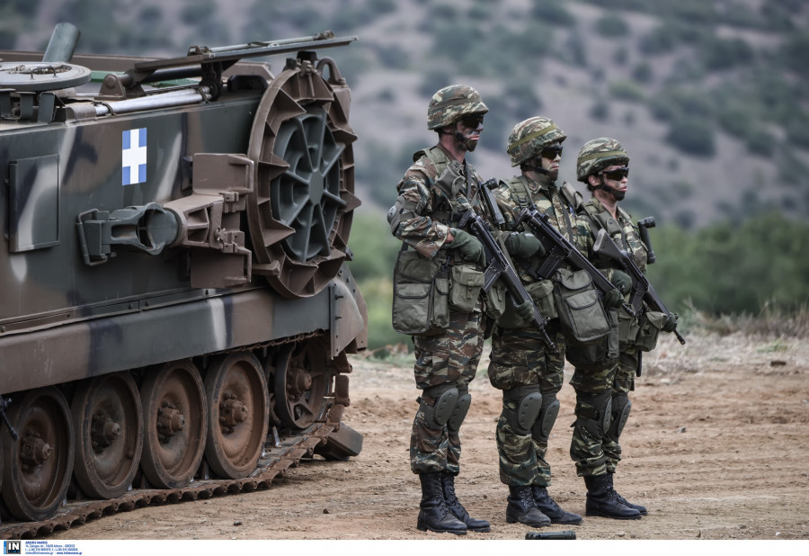 Ο ελληνικός στρατός.