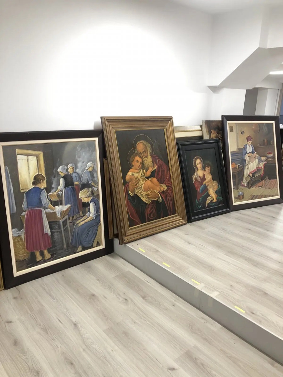 Πίνακες ζωγραφικής.