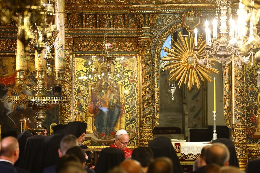 Πάπας Λέων στο Φανάρι 