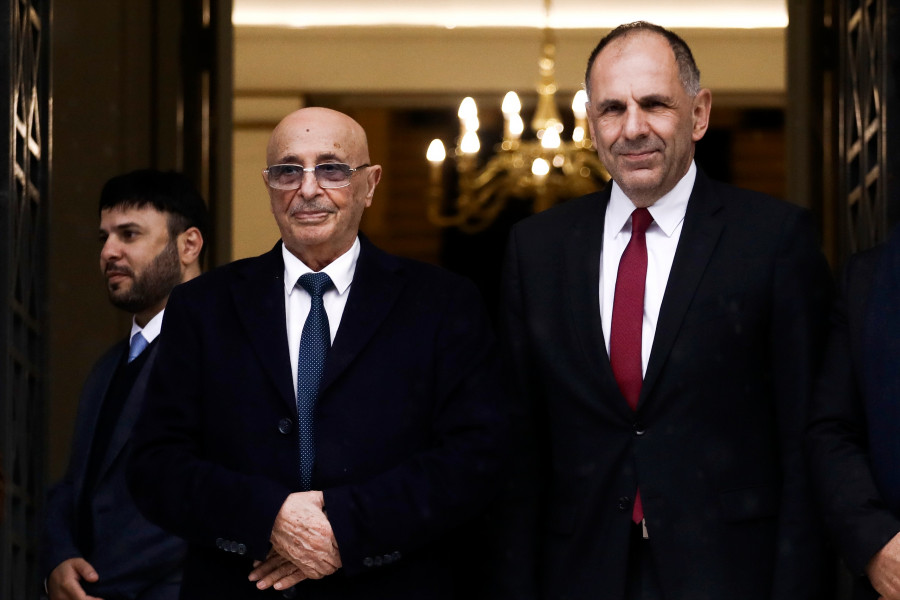 ΣΥΝΑΝΤΗΣΗ ΤΟΥ ΥΠΟΥΡΓΟΥ ΕΞΩΤΕΡΙΚΩΝ ΓΙΩΡΓΟΥ ΓΕΡΑΠΕΤΡΙΤΗ ΜΕ ΤΟΝ ΠΡΟΕΔΡΟ ΤΗΣ ΒΟΥΛΗΣ ΤΩΝ ΑΝΤΙΠΡΟΣΩΠΩΝ ΤΗΣ ΛΙΒΥΗΣ