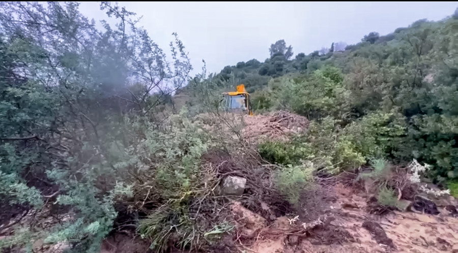 ΚΑΤΑΣΤΡΟΦΕΣ ΑΠΟ ΤΗ ΚΑΚΟΚΑΙΡΙΑ BYRON ΣΤΗ ΦΟΙΝΙΚΟΥΝΤΑ (APOHXOS.GR/EUROKINISSI)