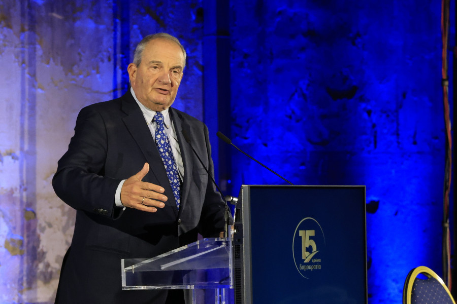 Ο Κώστας Καραμανλής.