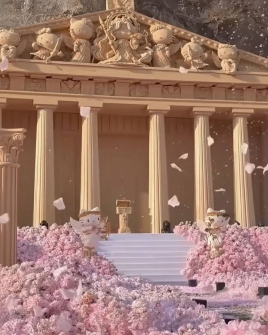 παρθενώνας Hello Kitty